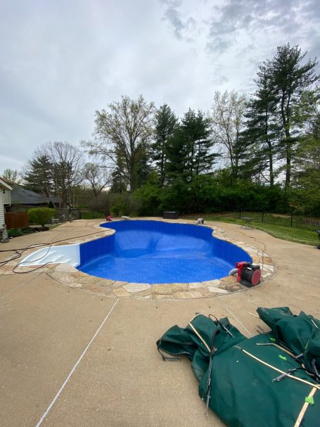 Inground Swimming Pool Liner Saint Peters MO
