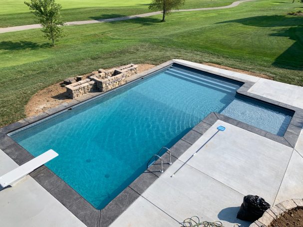 Inground Pool Liner Replacement Creve Coeur Missouri